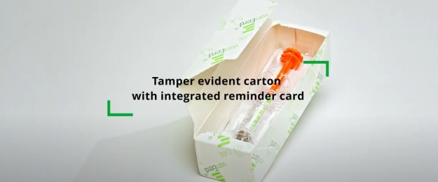 Packaging solution tamper evident carton 